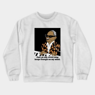 RAY CHARLES FAN ART Crewneck Sweatshirt